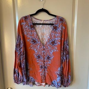Large Free People Shirt